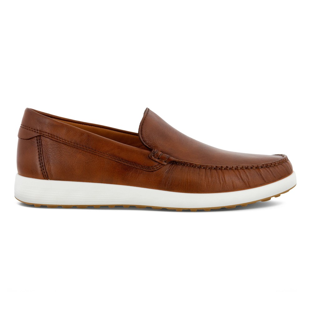 ECCO Mens Moccasins Brown - S Lite Moc - JWG-019256